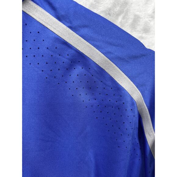Nike Tiger Woods Collection Dri-Fit Blue Short‎ Sleeve Golf Polo Shirt Size XL - Picture 8 of 14
